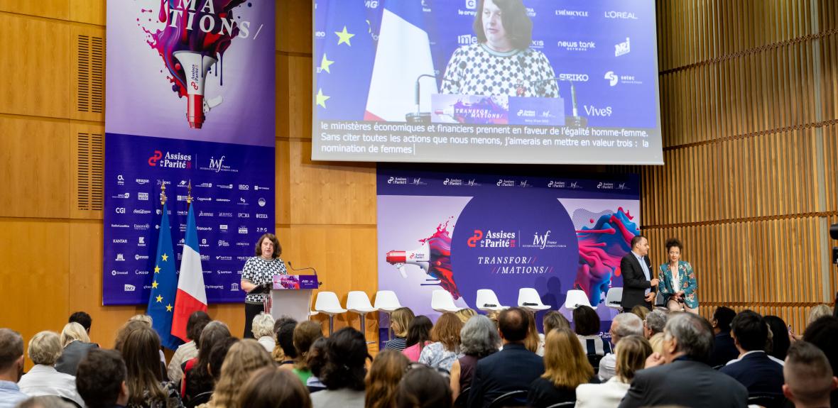 Étude d'image sur la parité en entreprise