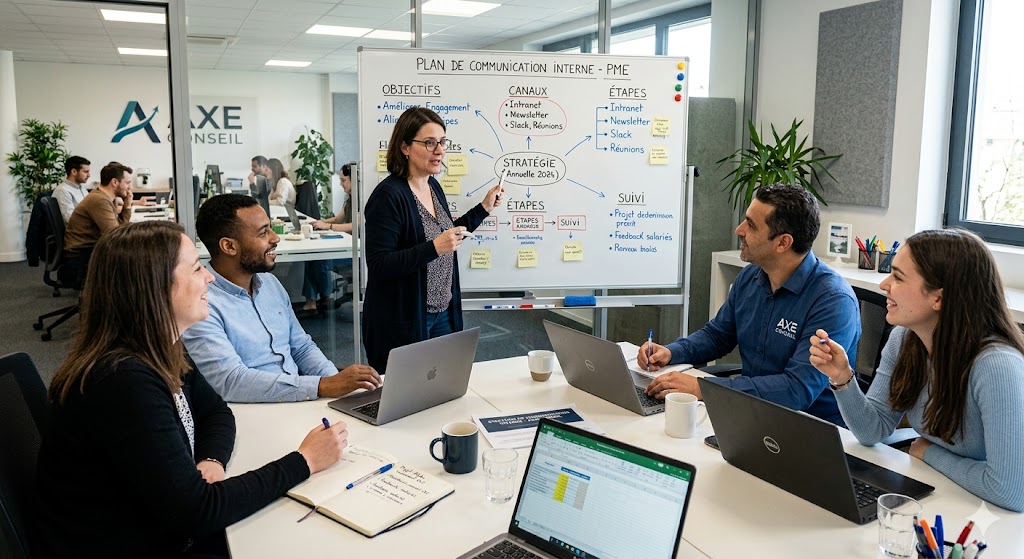 Coût d’un plan de communication interne PME