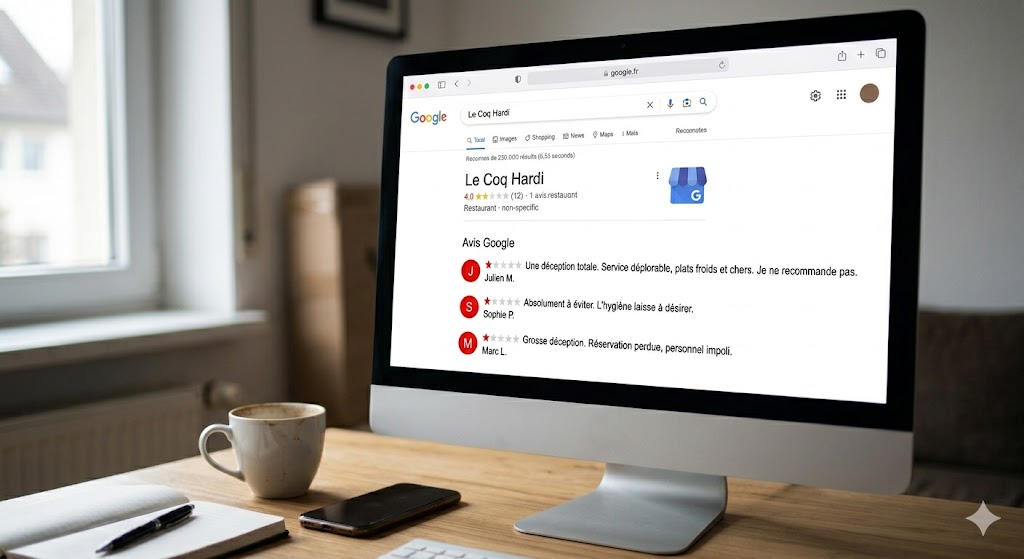 Mauvais avis Google : comment réagir en PME