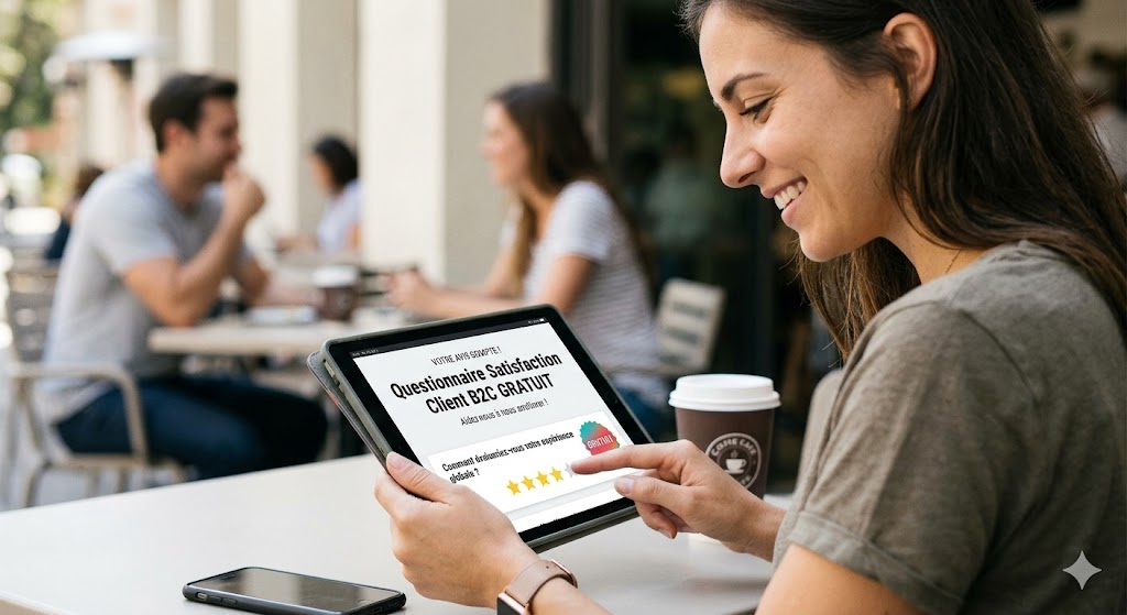 Questionnaire satisfaction client B2C gratuit