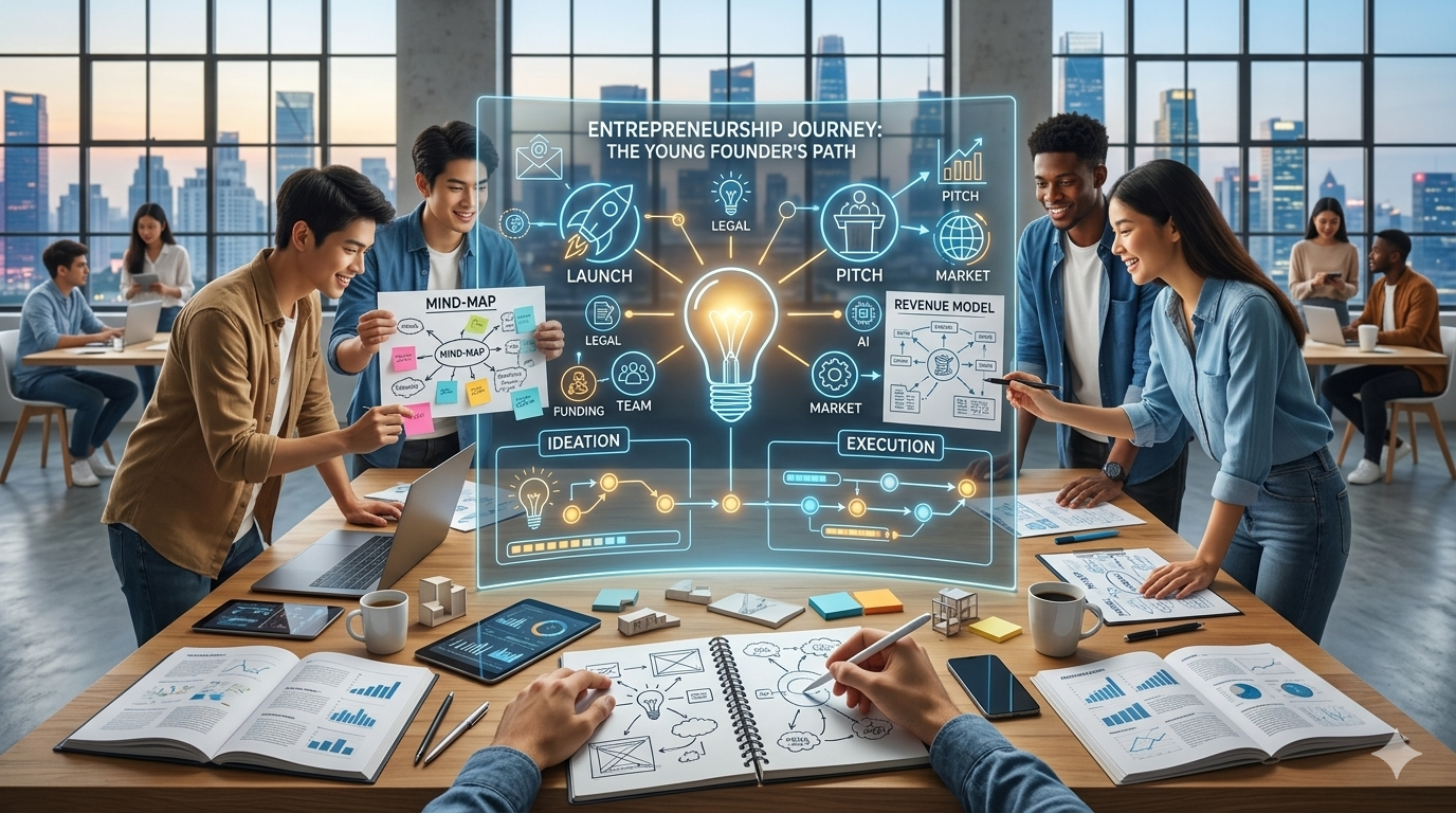 Entreprendre à 20 ans en 2026 : la nouvelle génération qui crée avant même d'être diplômée